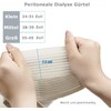 LAPLUIE Peritoneal Dialysis Belt, Abdominal Dialysis Belt, Breathable Adjustable Catheter