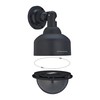 Relaxdays Camera Dummy Flashing Indoor & Outdoor Burglar Deterrent Surveillance