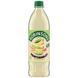 Robinsons Robinsons Fruit and Barley Real Fruit Squash, Low Calorie. Apple and Pear, 1 Litre, 20 Servings