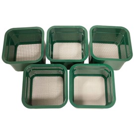 Sluice Fox mini Classifier Screen Gold panning Kits, Stainless Steel Screen mesh sifting Sieve Prospecting and gem Sorting; Shark Tooth sift Sifter 5 Piece Green
