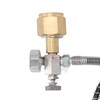 Soda Remote Hose CO2 Tank Cylinder Refilling Adapter with 24
