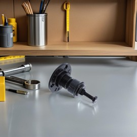 DOITOOL 2 Pcs Stair Railing Brackets Black Handrail Bracket Iron Wall Support Fixed Stand for Indoor Outdoor Staircase Handrails