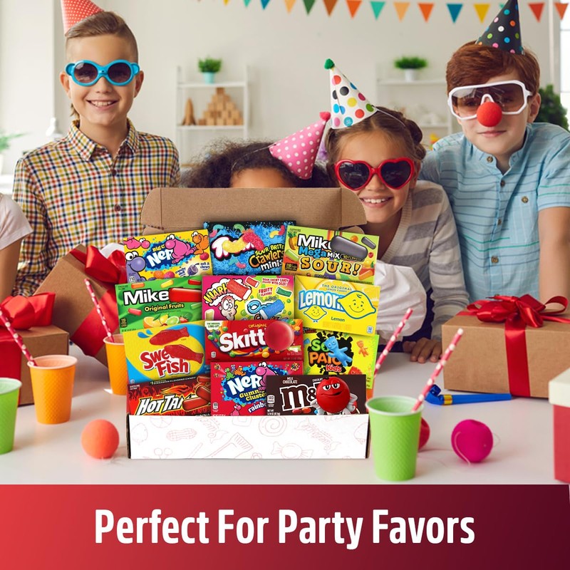 Movie Theater Candy Variety Pack - Candy Box of Milk