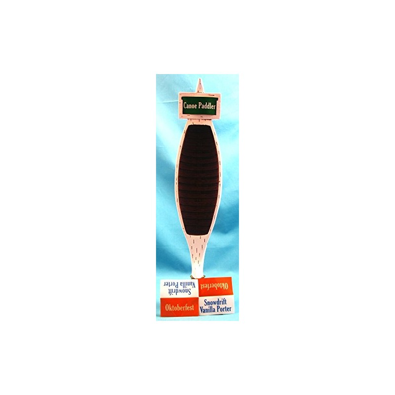 Leinenkugels Beer Seasonal White Canoe 13in Resin Tap Handle