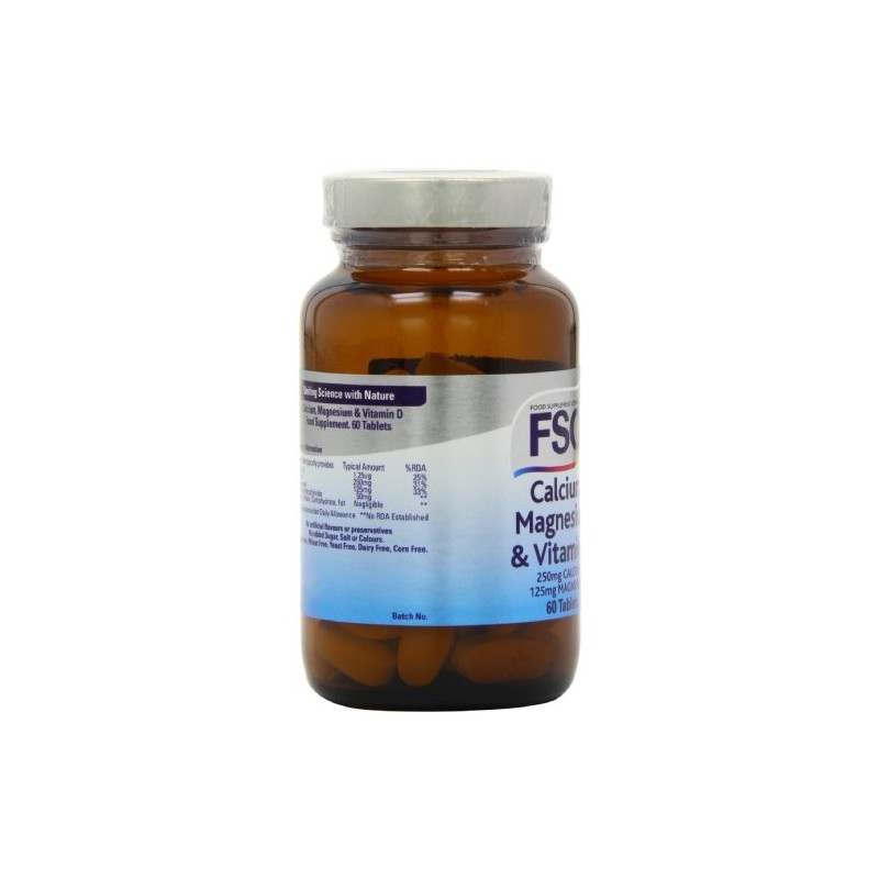 FSC Calcium Magnesium and Vitamin D - Pack of 60