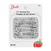 Dritz 3021 Basting Safety Pins, Size 2 (50-Count), Nickel