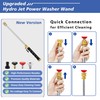 2026 Upgraded Jet Nozzle Power Washer for Garden Hose with