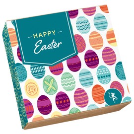 Fairytale Brownies Easter Cookie & Magic Morsel Combo Gourmet Chocolate Food Gift Basket - 1.5 Inch x 1.5 Inch Bite-Size Brownies and 3.25 Inch Cookies - 18 Pieces - Item CE343