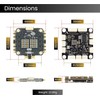 AERO SELFIE H743 Flight Controller with 60A 8 bit ESC