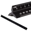 Scale Ruler Architect, 30cm Ruler 12 inch Triangular Architects Scales