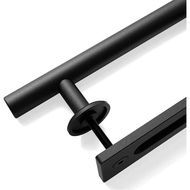 WOLFBIRD 24 cm Barn Door Handle, Sliding Door Pull Handle,