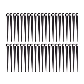 UCLEVER Irrigation Drip Support Stakes for Flower Beds, Vegetable Gardens, Herbs Gardens, Pack of 100