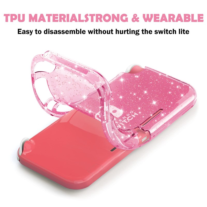 DLseego Case Compatible with Switch Lite 2019, TPU Protective Case