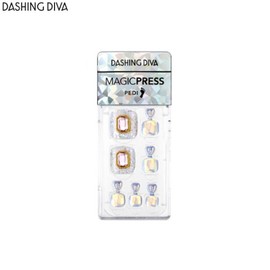 DASHING DIVA Magic Press Pedicure 1ea [Chameleon], Type:Lavender Quartz Dream (MDR757PP)
