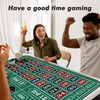 iEsstros Casino Roulette Mat 70" x 35" Rubber Roulette Table