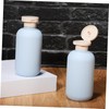 Baluue 2 Pcs Travel Size Shampoo Bottles Toiletry Containers Tight