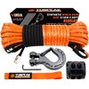 Synthetic Winch Rope Kit, 3/16" x50 ft 8500LBS Winch Cable