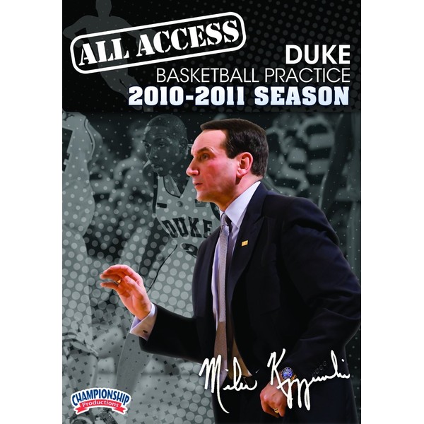 Championship Productions Mike Krzyzewski: All Access Duke Basketball Practice (2010-11) DVD