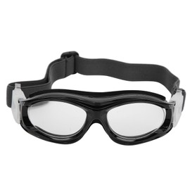 Children Outdoor AntiImpact ExplosionProof Basketball Protective Football Glasses(Black )