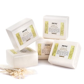 Pifito Premium - Base de jabón para derretir y verter harina de avena  Base de jabón de glicerina vegetal natural  Excelentes suministros para hacer  