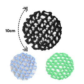 RT 6 Pieces Hair Net, Hair Nets Hairstyles, Bun Net, Bun Net, Hair Net Bun Net, Crystal Hair Net, Bun Nets, Ballet Hair Net, Bun Ballet Girls, Hair Net Ballet Children