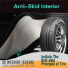 PINCTROT D Shaped 14 Inch Small Sized Steering Wheel Cover
