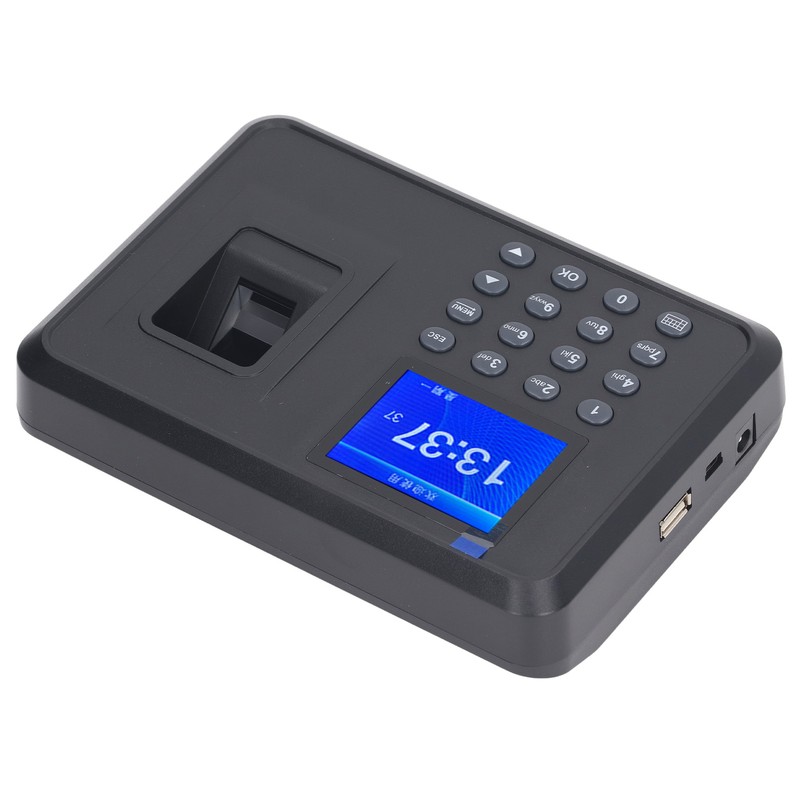 Fingerprint Time Attendance Machine Multi Languages Voice Reminder Fingerprint Password