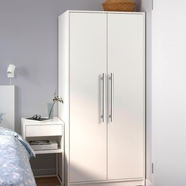 Probrico 30 Pack |6-3/10 inch Drawer Pulls Polished Chrome Cabinet Pulls, Euro T bar Cabinet Handles for Bathroom/Bedroom/Kitchen, Stainless Steel Dresser Pulls Hardware, 8-4/5" Overall Length