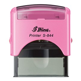 Shiny Self Inking Notary Stamp - Maryland (Pink)