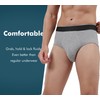 AIRCUTE Men Urinary Incontinence Underwear Washable Super Absorbency Briefs for