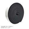 Operitacx 2 Rolls Eva Weather Stripping Seal Strip of Soundproofing