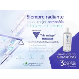 Triventage Agua Antibacterial Micelar Desmaquillante