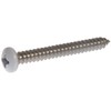 Hillman 44444 8 x 1-1/2-Inch White Pan Head Phillips Sheet