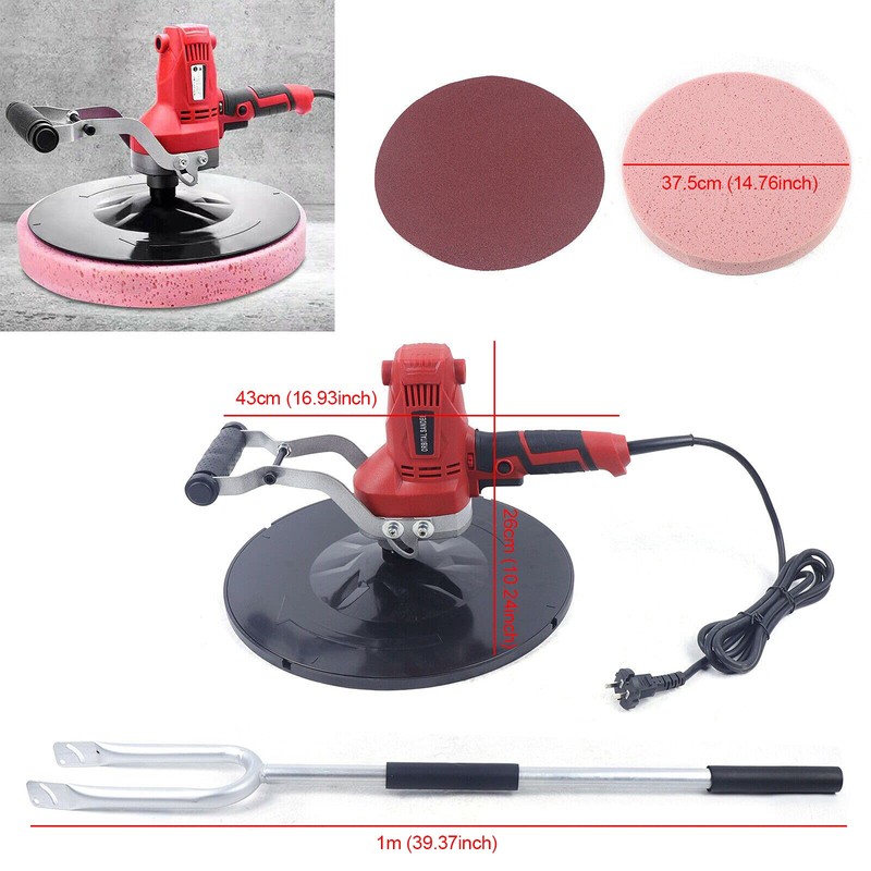 Electric Concrete Trowel Cement Mortar Smoothing Polishing Machine with a