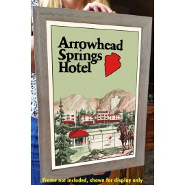 Arrowhead Springs Hotel - Early 1920s Advertising & Travel Poster
