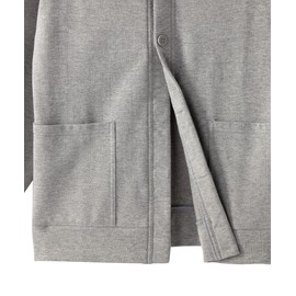 Women’s Magnetic Button Adaptive Two Pocket Fleece Cardigan - Heather Gray -3XL