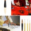 Linkstyle Chinese Calligraphy Brush Set, Mixed Size Japanese Kanji Sumi