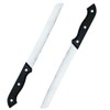 PARENCE.- Set di 2 coltelli da pane in acciaio inossidabile/coltello
