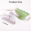 Fashey Acrylic Claw Clips Green Hair Clip Cute Medium Hair