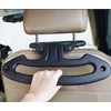 Hypersonic Car Folding Safety Handle Vehicle Headrest Clothes Hangers Black