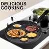 Egg Rings Set, 6 Stainless Steel Pancake Molds and Egg