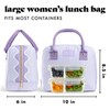 Fit & Fresh Lunch Bag For Women, Insulated Womens Lunch