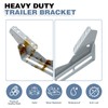 Colinktool Boat Trailer bunk Brackets,Heavy-Duty Steel Pontoon Trailer V Wing