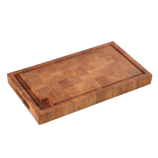 Zassenhaus Chopping Block End Wood Oak 45 x 25 x