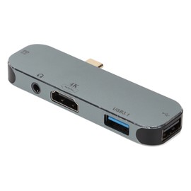 USB C HUB Type C to USB3.1 4K High Definition Multimedia Interface 480 Mbps 100W Power Charging 5 in 1 USB C Adapter
