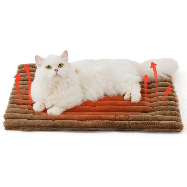 YQLKYMLO Self Heating Pet Bed Mat, 24" × 18" Small