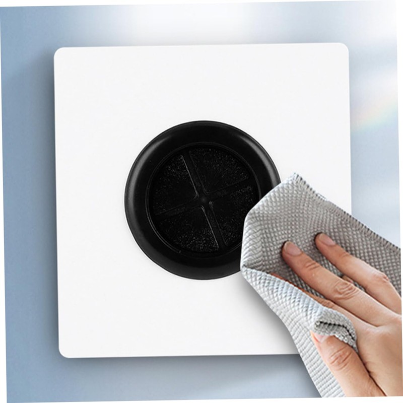 Tofficu 5Pcs Wall Cable Management Brush Wall Plate with Rubber