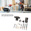 Dowel Jig Quick Precise Positioning Hole Drill Locator Aluminum Alloy