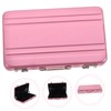 jojofuny Mini Briefcase Business Card Holder Card Case Portable Id
