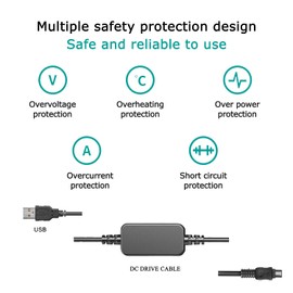 Raeisusp AC-L200 AC-L25A USB Cable for Sony DSC-HX1 DCR-UX5 UX7 HDR-XR100 NEX VG30 VG900 DEV-50 FDR-AX33